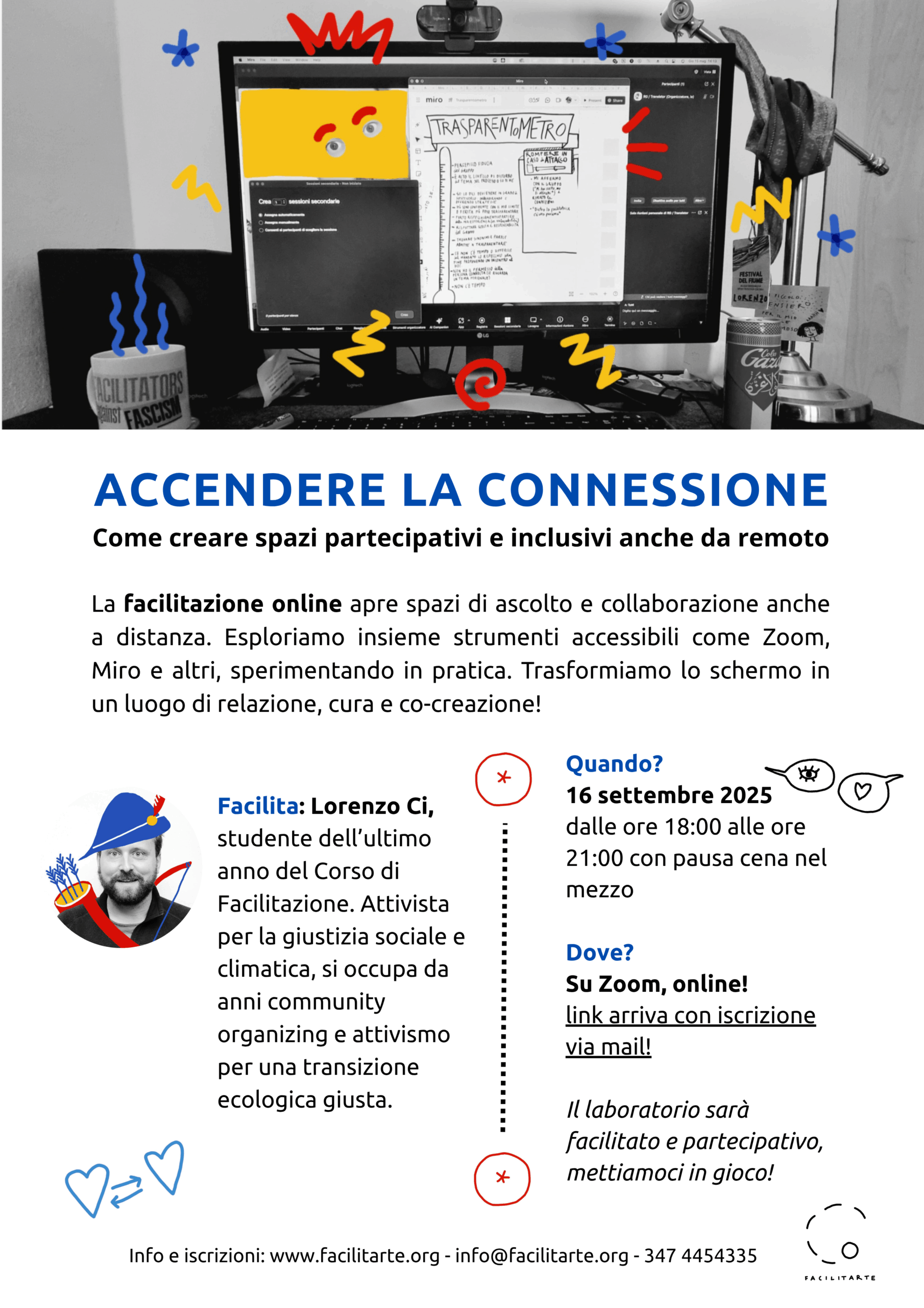 Locandina di accendere la connessione